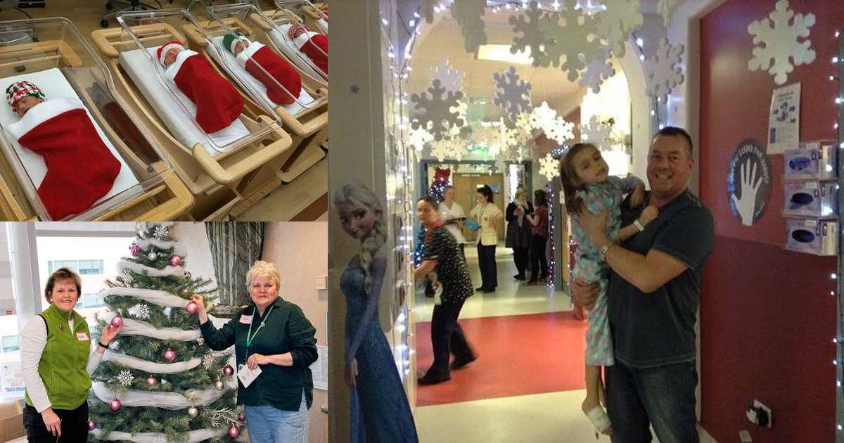 38 Impressive Hospital Christmas Decorations Put Up By Holly Jolly Hospital Staff