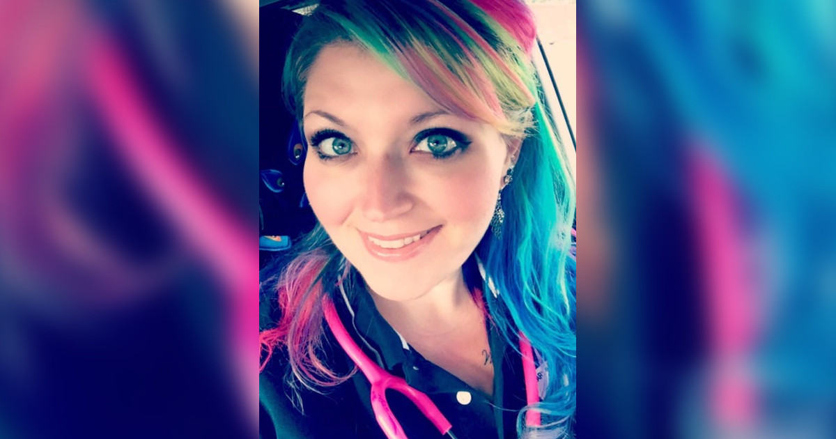 Nurse With Rainbow Hair and Tattoos Shames Naysayers