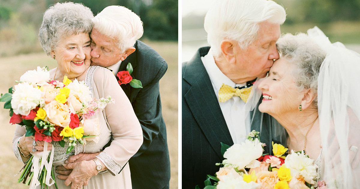 Two Lovebirds Surprised By Granddaughter With A Photo Shoot For Their 63rd Wedding Annniversary