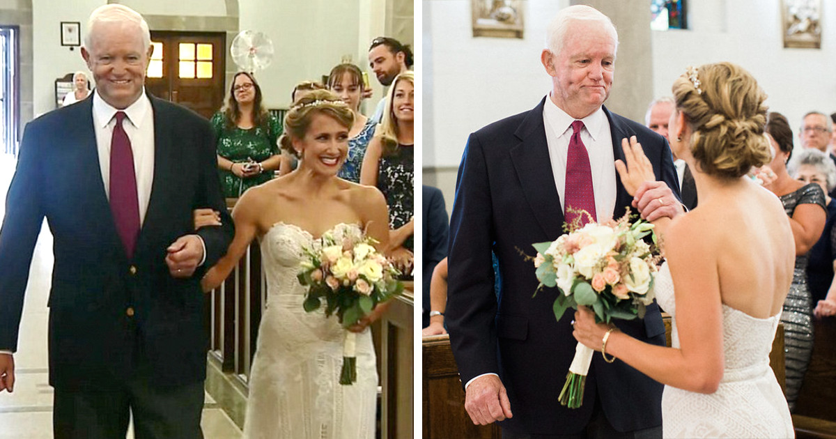 Bride Asks Man Who Received Her Father's Heart Donation To Walk Her Down The Aisle
