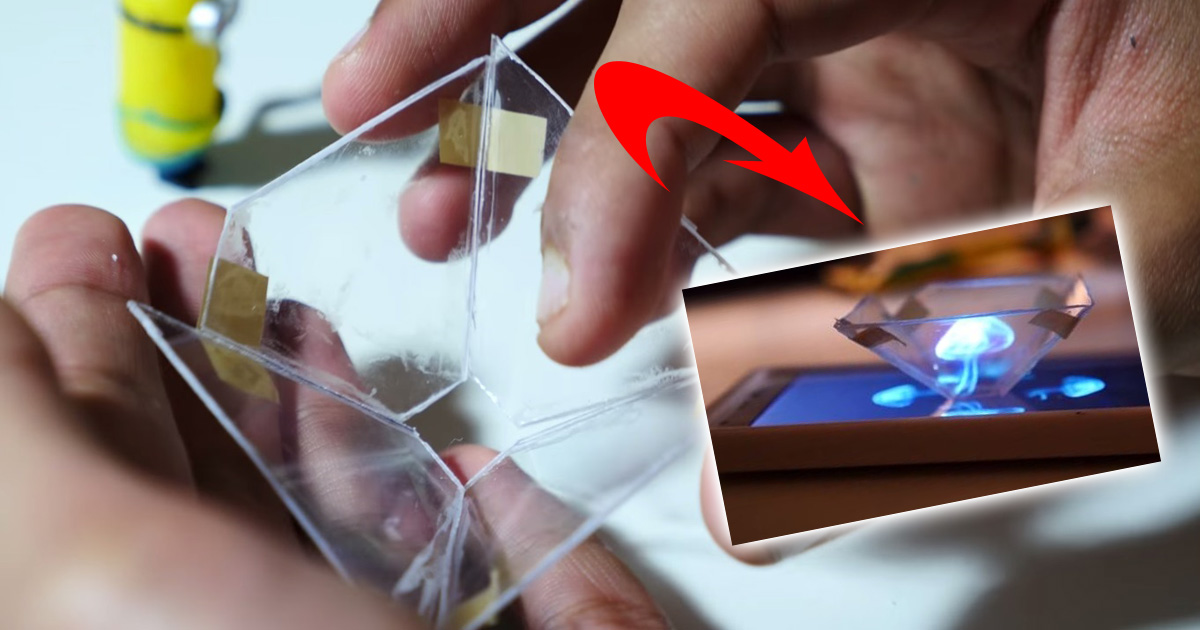 Make Your Own DIY 3D Hologram Device 