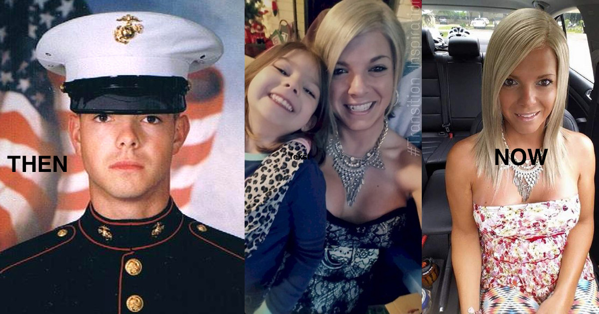 U.S. Male Marine Served Six Combat Tours Before Revealing Transgendered Identity 