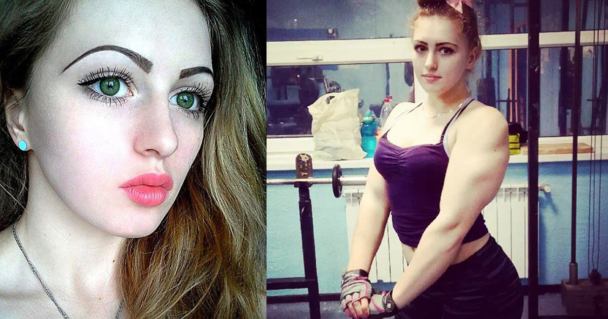 7 Selfies Of The Most Muscular Young Girl You’ll Ever See!