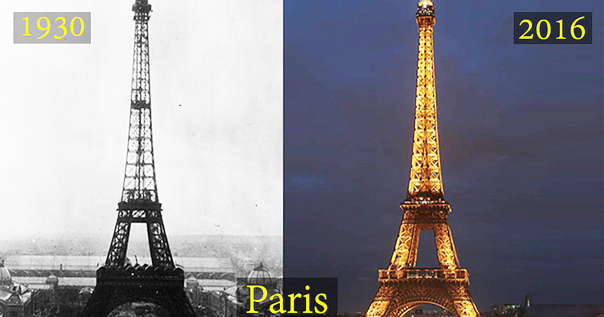 Check Out These Iconic World Cities Then And Now