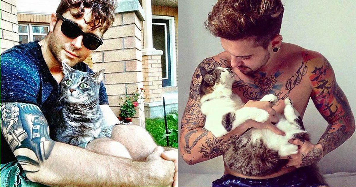 15 Hot Instagram Dudes And Their Kittens Will Surely Give You Feels