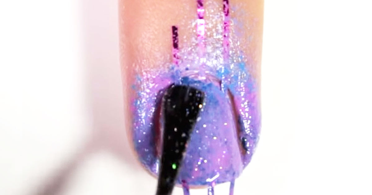 Turn Your Nails Galaxy-Themed With This Easy Tutorial