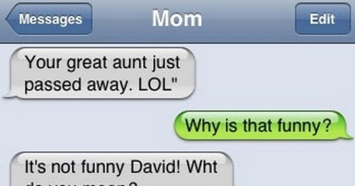 Hilarious Texts Only A Mother Would Ever Send