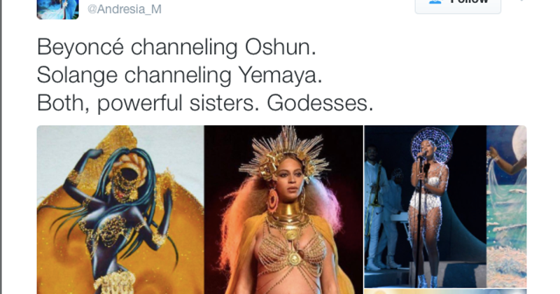 Beyonce And Solange Give Powerful, Symbolic Grammy Performances