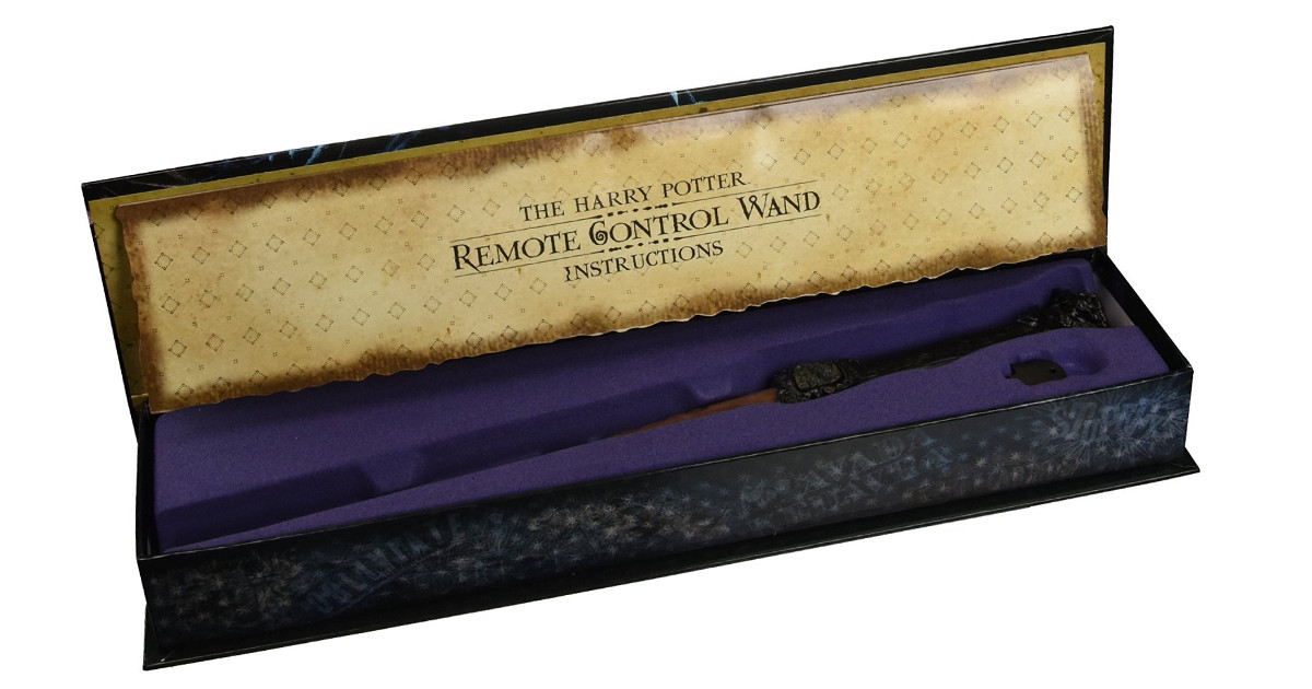 Control Your TV Like A True Wizard With The Harry Potter Wand Remote