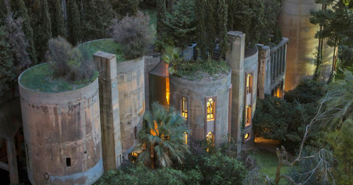 Barcelona Architect Takes An Old Cement Factory And Turns It Into A Romantic Masterpiece