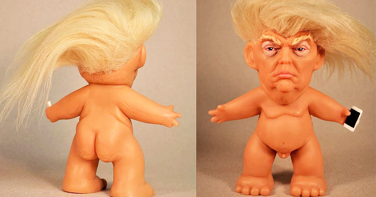 Disney Sculptor Creates Kickstarter Campaign For Donald Trump Troll Doll.