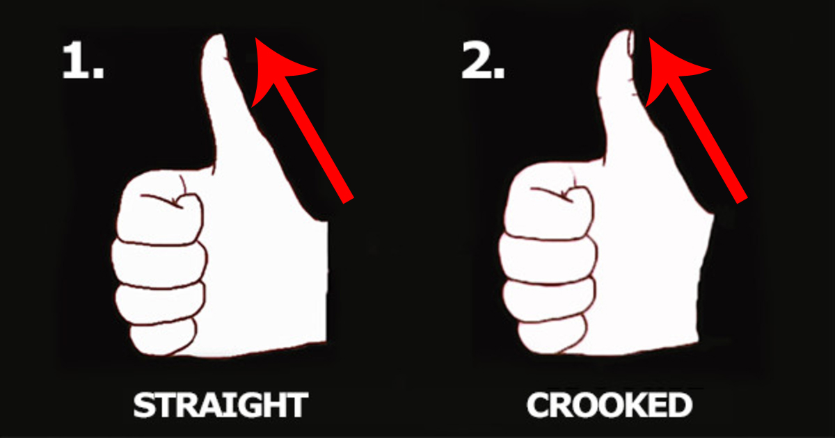 What The Angle Of Your Thumb Reveals About Your Personality