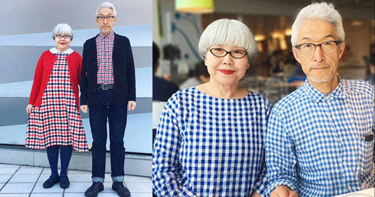 Japanese Couple Married For 37 Years Love To Dress In Matching Outfits