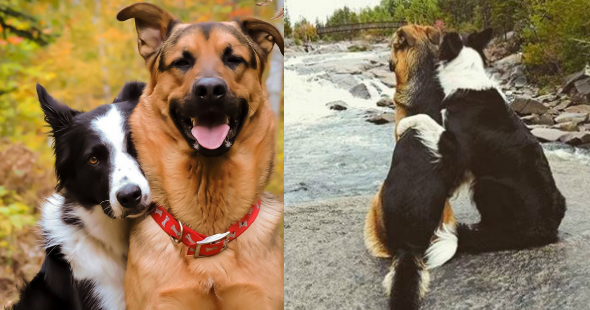 These Two Gorgeous Dogs Are Inseparable Best Buds And We Can't Get Enough