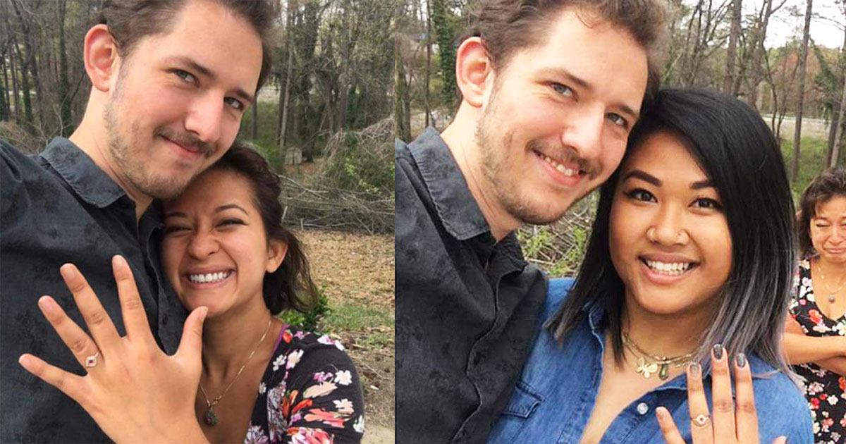 Guy Gets So Much Support For His Proposal Photo That He Proposes To 4 More People