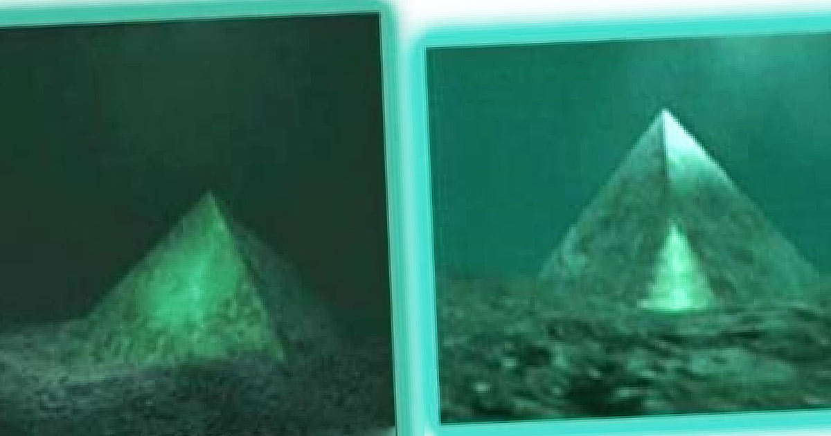 Two Massive Crystal Pyramids Discovered Underwater In The Middle Of The Bermuda Triangle