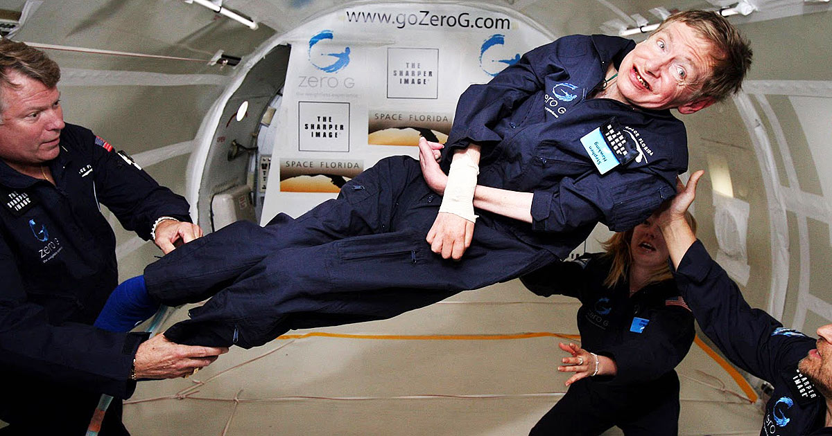 Stephen Hawking Soon To Become A Full Fledged Astronaut 