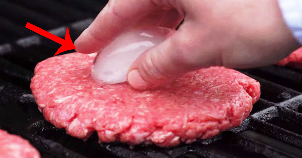Put An Ice Cube On Your Burgers As You Place Them On The Grill To Take Them To The Next Level