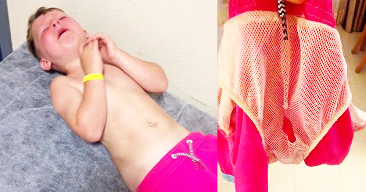 Mom Warns Parents Of The Inherent Dangers Of Kids Bathing Suits