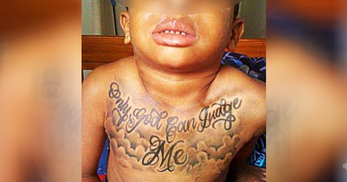 Mother Hunted Down And Arrested For Tattooing Her Son And Trading Him For Drugs