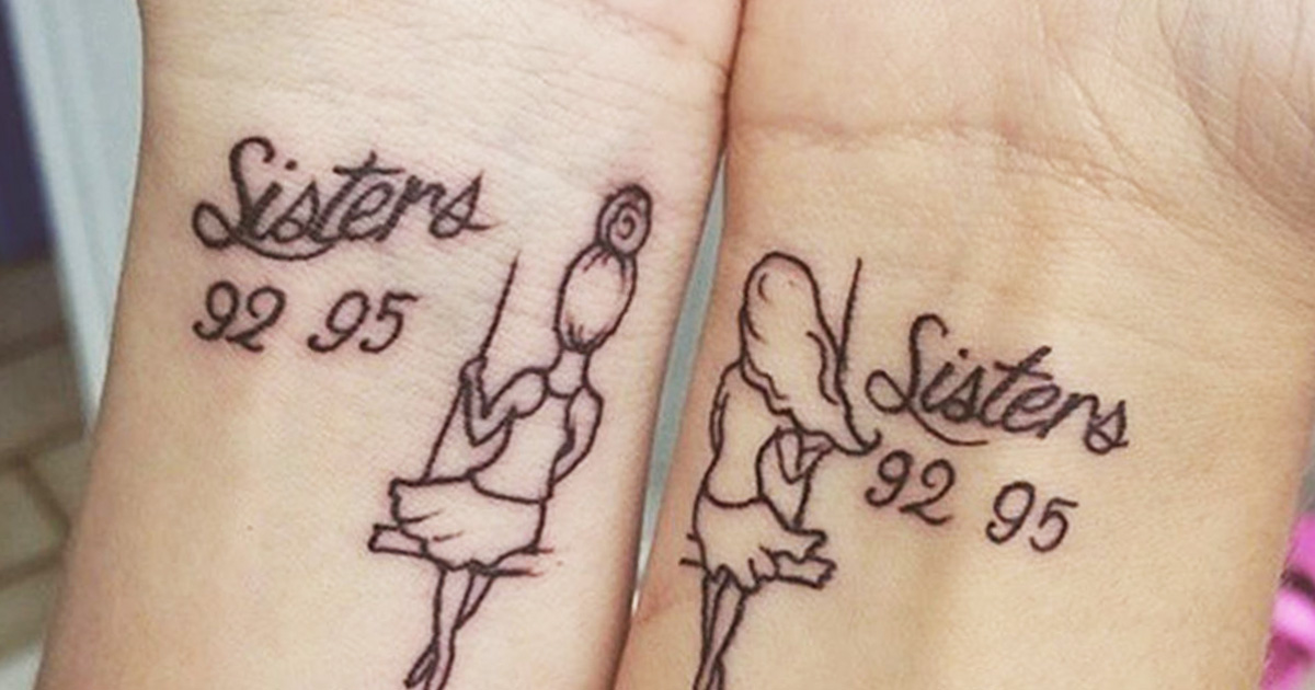 21 Tattoos You’ll Definitely Want To Get With Your Sister