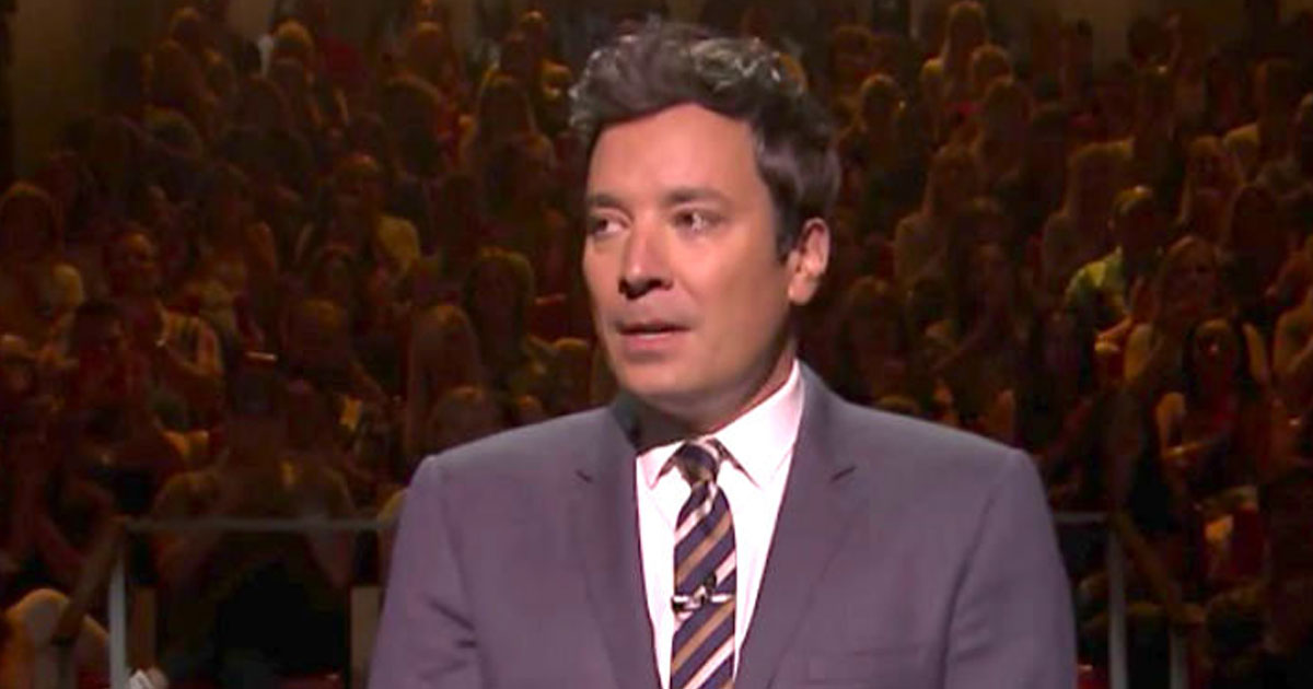 Jimmy Fallon Gets Surprisingly Serious During Monologue, And Then RevealsA $1 Million Hurricane Harvey Donation