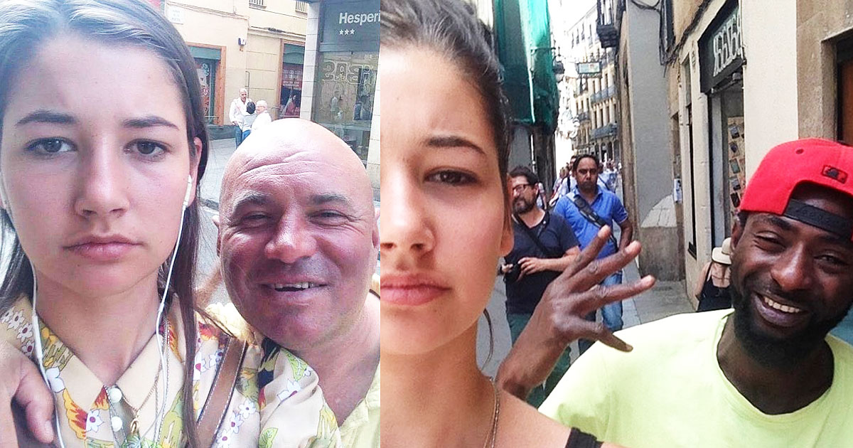 This Young Woman Started Taking Selfies With Her Numerous Catcallers, And The Results Are Really Disturbing