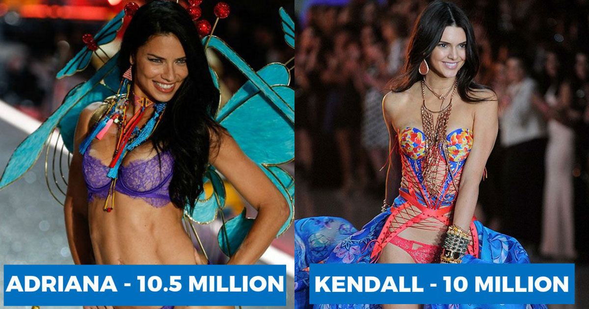 The Salaries Of These Nine Victoria's Secret Models Will Make You Green With Envy