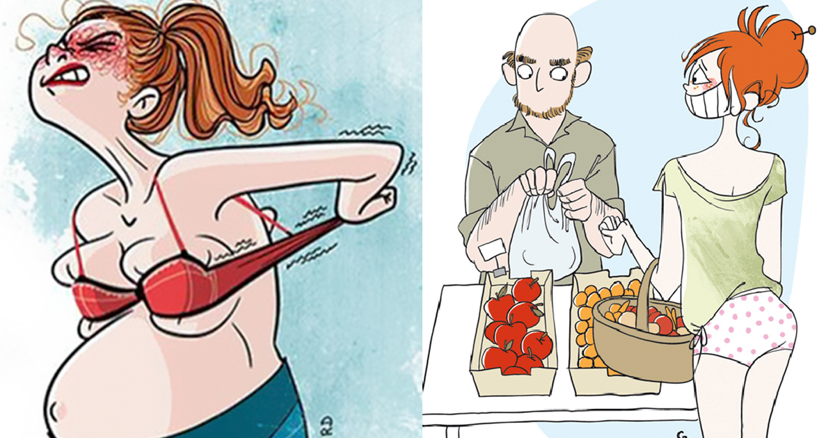 Mom Illustrates The Truth Of What It’s Like To Have Kids With 25 Honest Illustrations