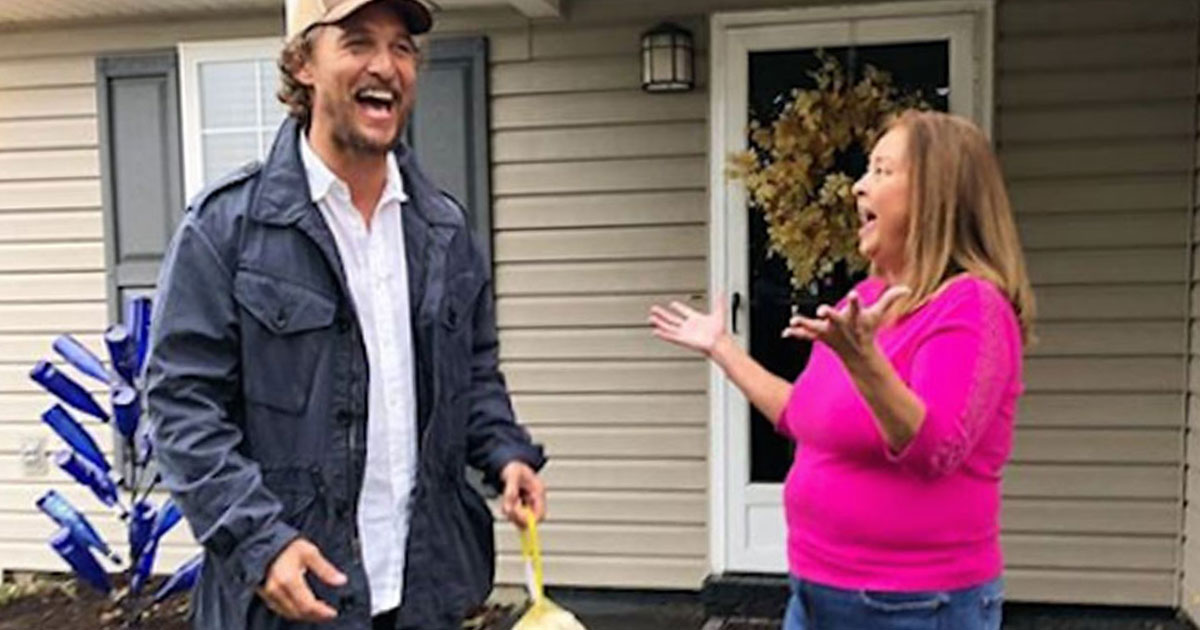 Matthew McConaughey Distributes 4,500 Turkeys In Small Town, With A Heartwarming Message