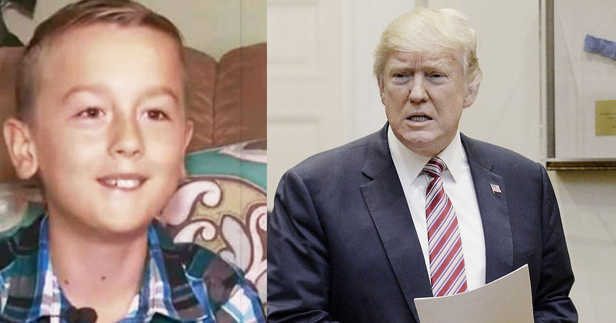 Child Donates $3 To President Trump But Look At What He Receives After Nine Months