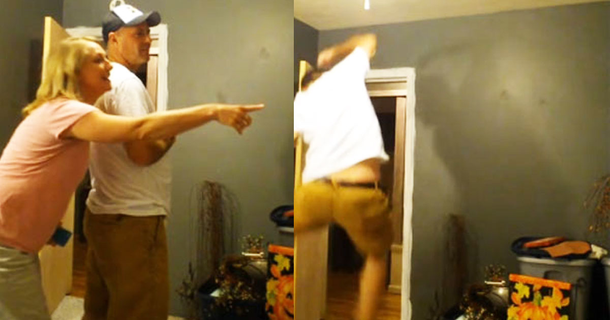 Pregnant Mom Sets Up Hidden Camera To Capture’s Dad’s Epic Reaction To Their Baby News