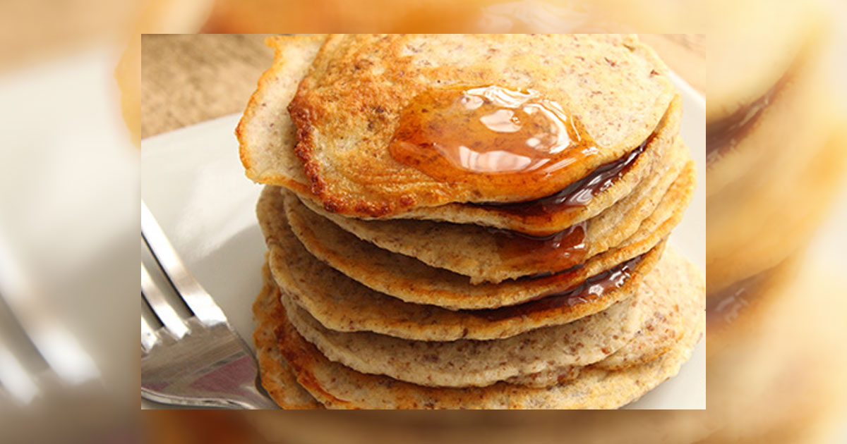 Protein Pow - Flax & Whey Protein Pancakes Recipe