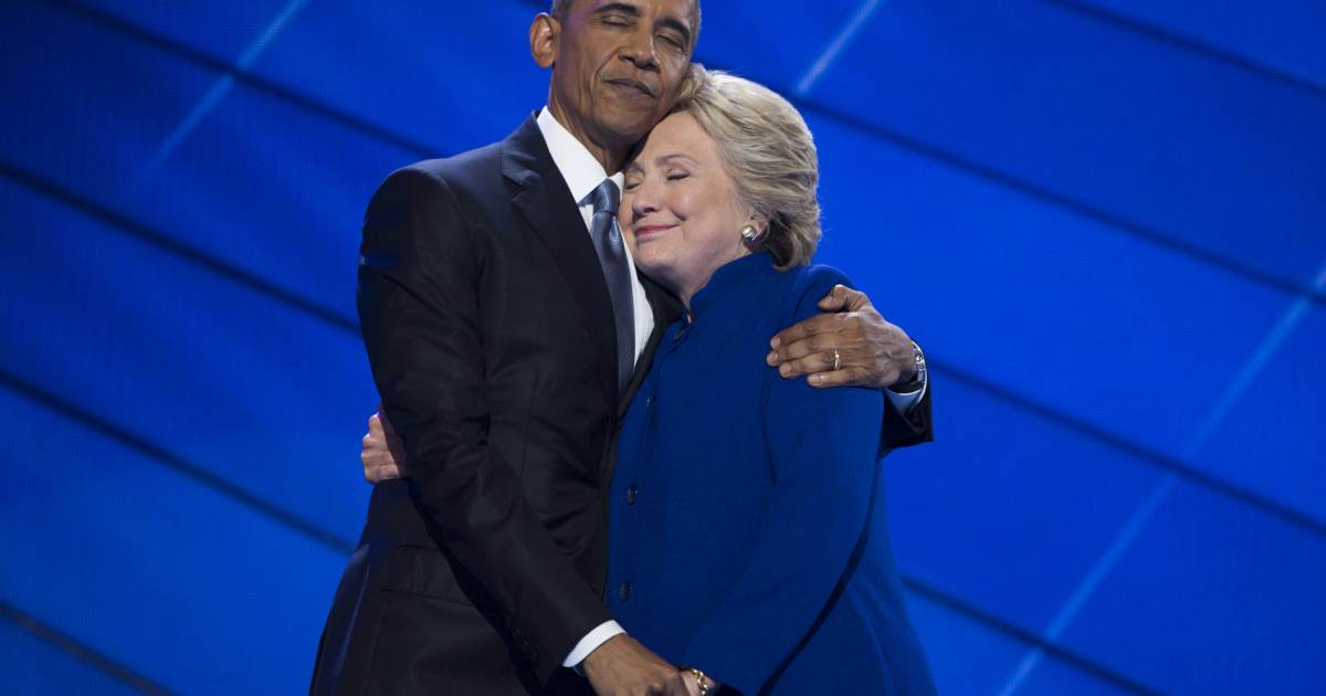 Obama And Clinton’s Hug Was Perfect, Until Internet Trolls Ruined Everything
