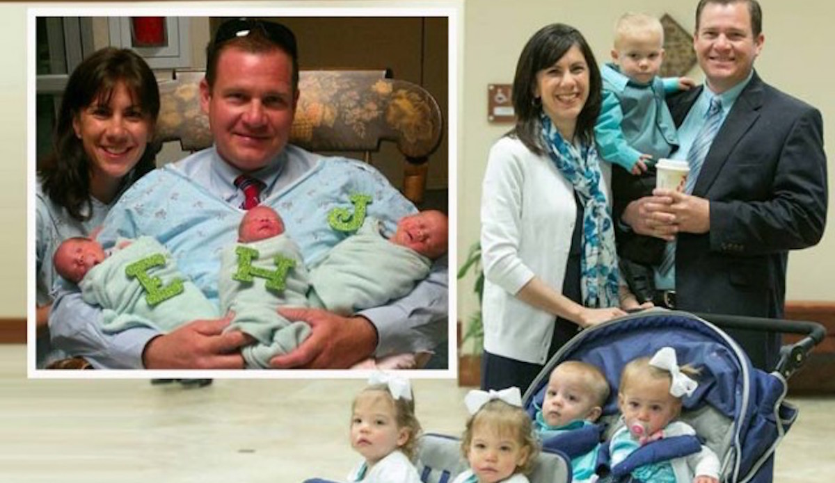 Couple Discovered They Were Expecting Twins A Week After Adopting Triplets!