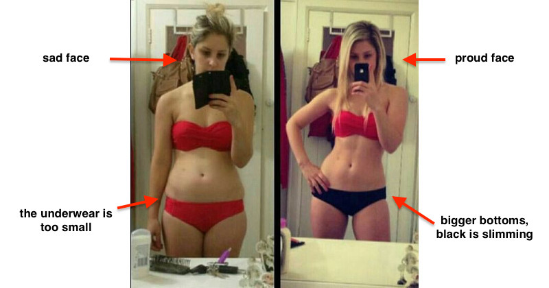 Fitness Selfies: The Truth Behind Before And After Shots