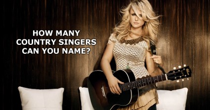How Many Country Singers Can You Name?